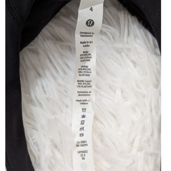 Lululemon Align Waist-Length Tank Top Black Size 4 - Picture 5 of 8